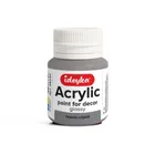 Ideyka, farba akrylowa, ciemnoszara, 20 ml