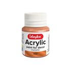 Ideyka, farba akrylowa, metaliczna, miedź, 20 ml