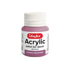 Ideyka, farba akrylowa, różowy i ebonitowy, 20 ml