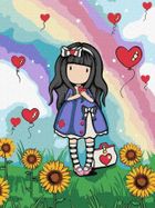 Ideyka, malowanie po numerach, Be Kind To Yourself Kids