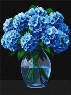 Ideyka, malowanie po numerach, Bukiet hortensji, 30-40 cm