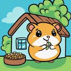 Ideyka, malowanie po numerach, Chomik Kids, 25-25 cm