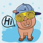 Ideyka, malowanie po numerach, Cześć, Kapibaro Kids