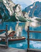 Ideyka, malowanie po numerach, Górski spokój, 40-50 cm