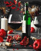 Ideyka, malowanie po numerach, Granatowa rozkosz, 40-50 cm