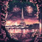 Ideyka, malowanie po numerach, Jasna noc, 30-30 cm