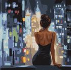 Ideyka, malowanie po numerach, Koniec imprezy, 40-40 cm