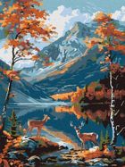 Ideyka, malowanie po numerach, Magia natury, 30-40 cm