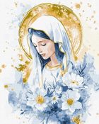 Ideyka, malowanie po numerach, Maryja Niebiańska, 40-50 cm