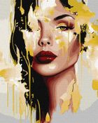 Ideyka, malowanie po numerach, Metallic, nieziemskie piękno, 40-50 cm