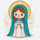 Ideyka, malowanie po numerach, Miłosierdzie, 25-25 cm