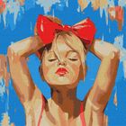 Ideyka, malowanie po numerach, Młodość na zawsze, 50-50 cm