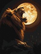 Ideyka, malowanie po numerach, Nocny drapieżnik, 30-40 cm