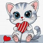 Ideyka, malowanie po numerach, Słodkie