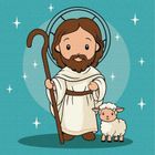 Ideyka, malowanie po numerach, Ukochany Jezus, 25-25 cm