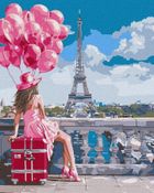 Ideyka, malowanie po numerach, Ulubione miasto, 40-50 cm