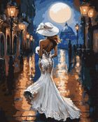 Ideyka, malowanie po numerach, Wieczór stylu, 40-50 cm