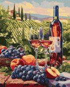 Ideyka, malowanie po numerach, Wino owocowe, 40-50 cm