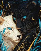 Ideyka, malowanie po numerach, Yin Yang, 40-50 cm