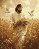 Ideyka, malowanie po numerach, Żniwa Wiary, 40-50 cm