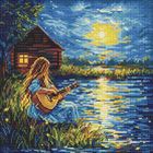 Ideyka, mozaika diamentowa, Dźwięki w ciemności, 40-40 cm