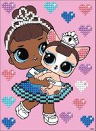 Ideyka, mozaika diamentowa, L.O.L. Surprise, Miss Baby, 15-20 cm