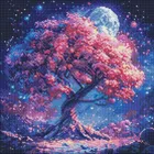 Ideyka, mozaika diamentowa, Sylwetka drzewa, 40-40 cm