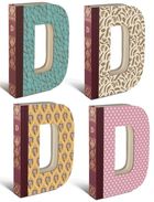 If, Alphabooks, notatnik, gładki, litera D, 1 szt.