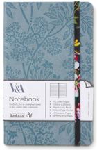 If, Bookaroo, Journal, notatnik A5, Kilburn Black Floral, 1 szt.