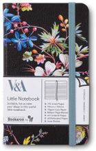 If, Bookaroo, Journal, notatnik A6, Kilburn Black Floral, 1 szt.