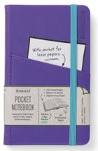 If, Bookaroo, Journal, notatnik A6, pocket, fioletowy, 1 szt.