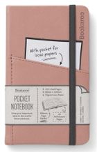 If, Bookaroo, Journal, notatnik A6, pocket, pudrowy, 1 szt.