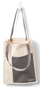 If, Bookaroo, torba bawełniana, Charcoal&Cream