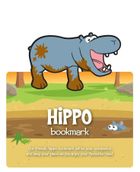 If, zwierzęca zakładka do książki, Hippo, Hipopotam