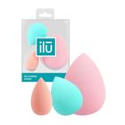 Ilū, zestaw trzech gąbek do makijażu