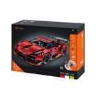 iM.Master, czerwona wyścigówka, pojazd zdalnie sterowany, 1:10, klocki konstrukcyjne, 1835 elementów