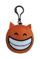 Imoji, Emotikon, brelok pluszowy, 7 cm