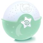 Infantino, projektor 2w1, zielony