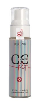 Ingrid, CC Cream Put on, krem CC tonujący, nr 01 Porcelain, 30 ml