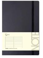 Instituto Cervantes, notatnik na gumkę, A5, 96 stron, czarny, 1 szt.