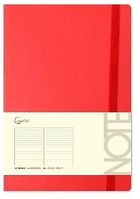 Instituto Cervantes, notatnik na gumkę, A5, 96 stron, czerwony, 1 szt.