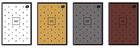 Interdruk, brulion A5, 96 kartek, kratka, Soft Touch Chess, 1 szt.