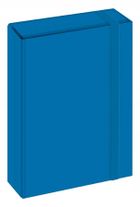 Interdruk, teczka z gumką A4, niebieska, 1 szt.