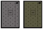 Interdruk, teczka z gumką A4, Soft Touch Chess, 1 szt.