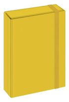 Interdruk, teczka z gumką A4, żółta