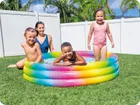 Intex, basen dmuchany, okrągły, kolorowy, 133-147cm