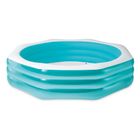 Intex, basen dmuchany, ośmiokątny, 254-254-56 cm