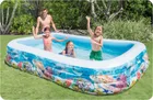Intex, basen dmuchany, prostokątny, podwodny świat, 305-183-56 cm