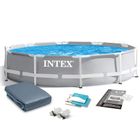 Intex, basen ogrodowy stelażowy, 366-76 cm, zestaw 6w1