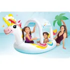 Intex, brodzik z daszkiem, jednorożec 254-132 cm